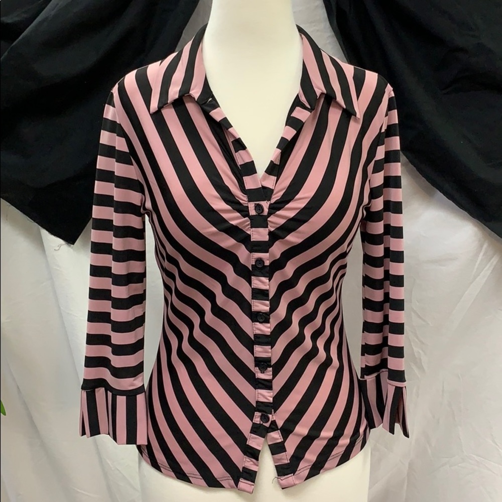 Opera Clothing Button Down Blouse